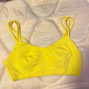 RARE YELLOW LULULEMON BRA SIZE6